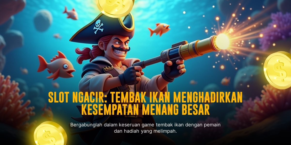 Kenali Serunya Tembak Ikan Joker Gaming! Game Arcade Penuh Tantangan
